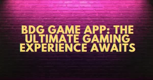 bdg game app