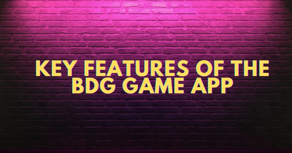 bdg game app