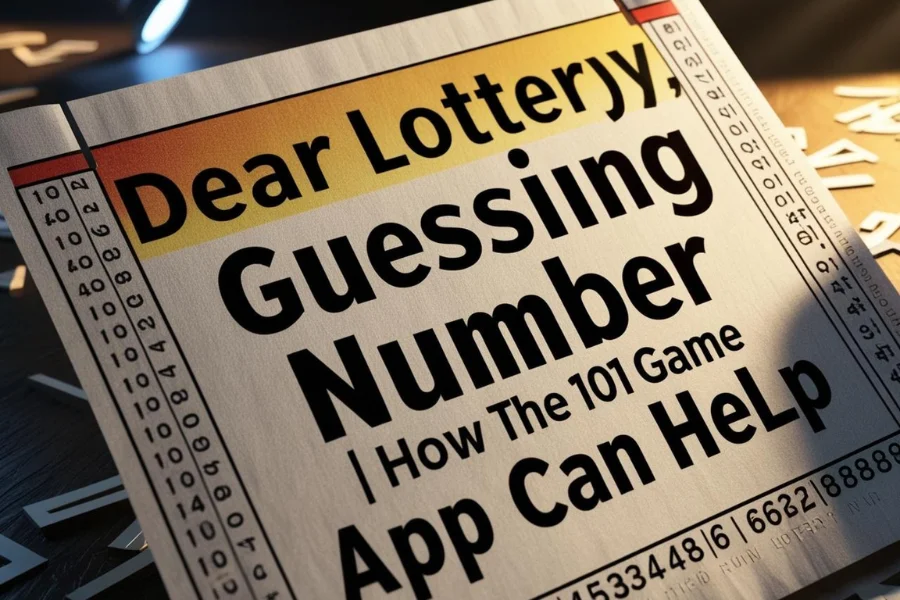 dear lottery guessing number